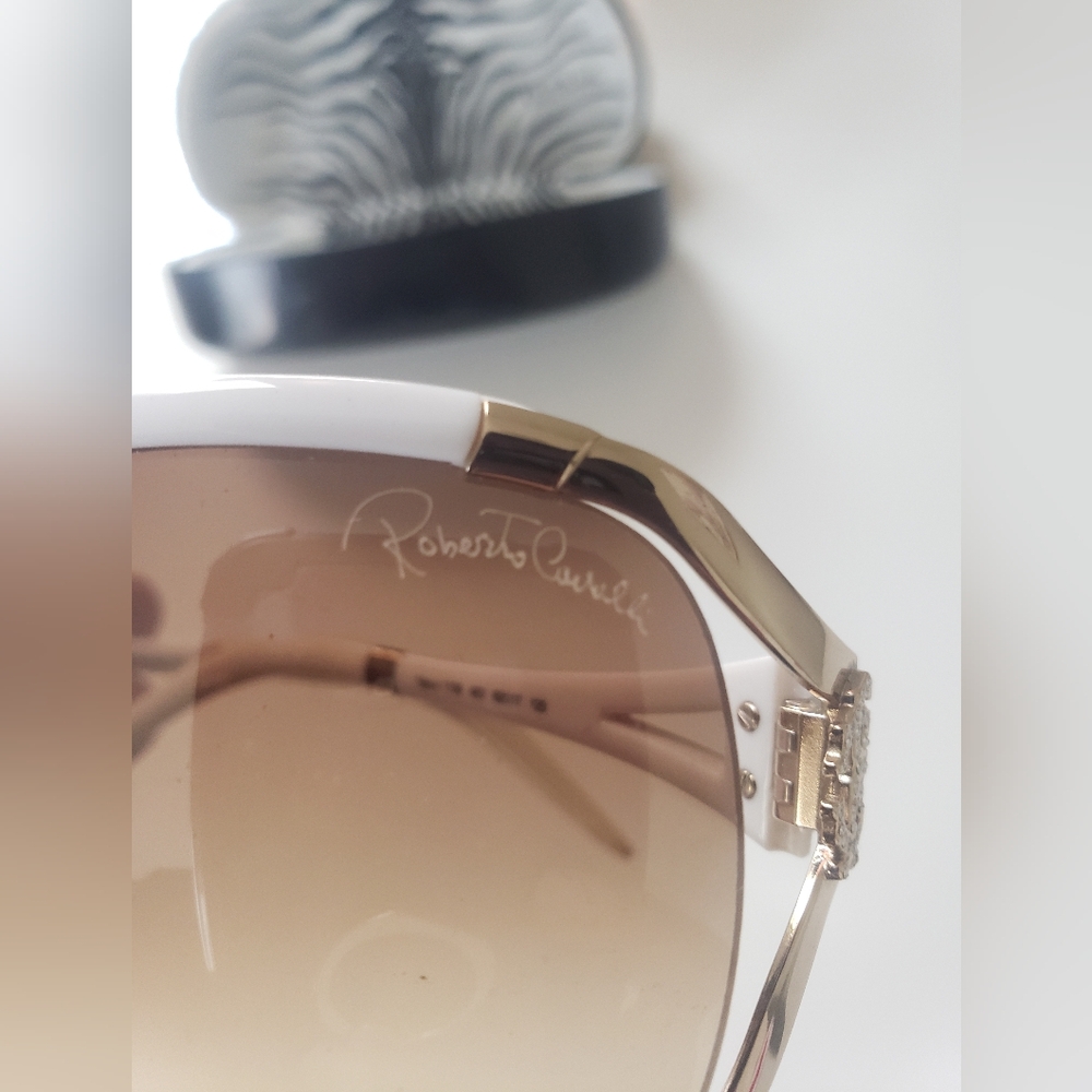 Roberto Cavalli Gradient Talisia 370S White Sunglasses - Picture 5 of 12